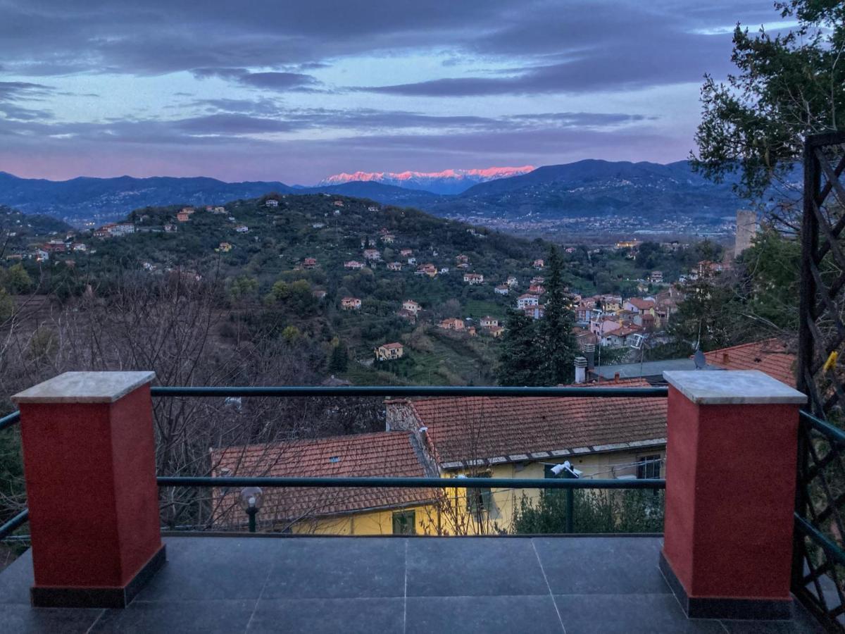 La Casa Rossa Arcola Con Vista Villa Ngoại thất bức ảnh